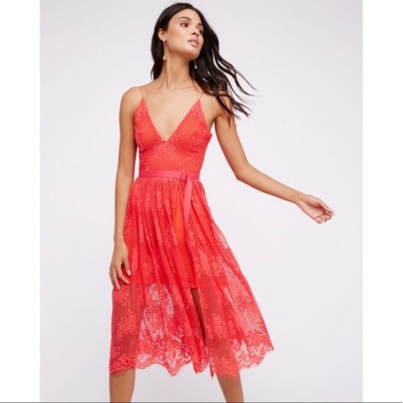 Free People Dresses & Skirts - Free People Match Point Dress in Pink Combo